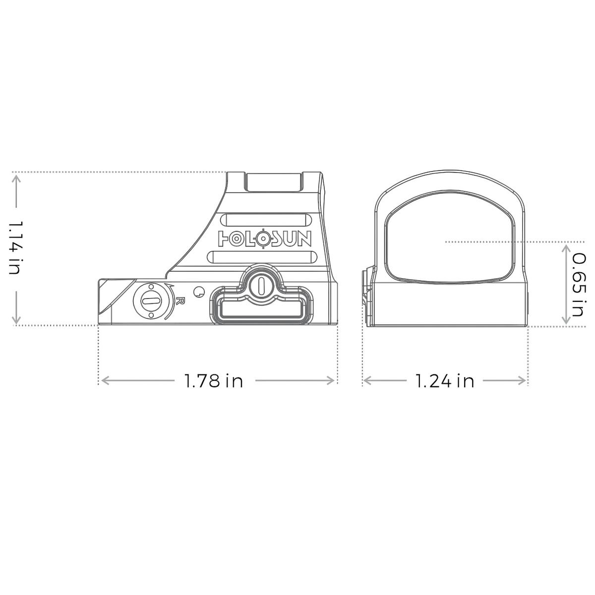primary arms kolimator holosun hs507c x2 vulcan hs507c x2 acss