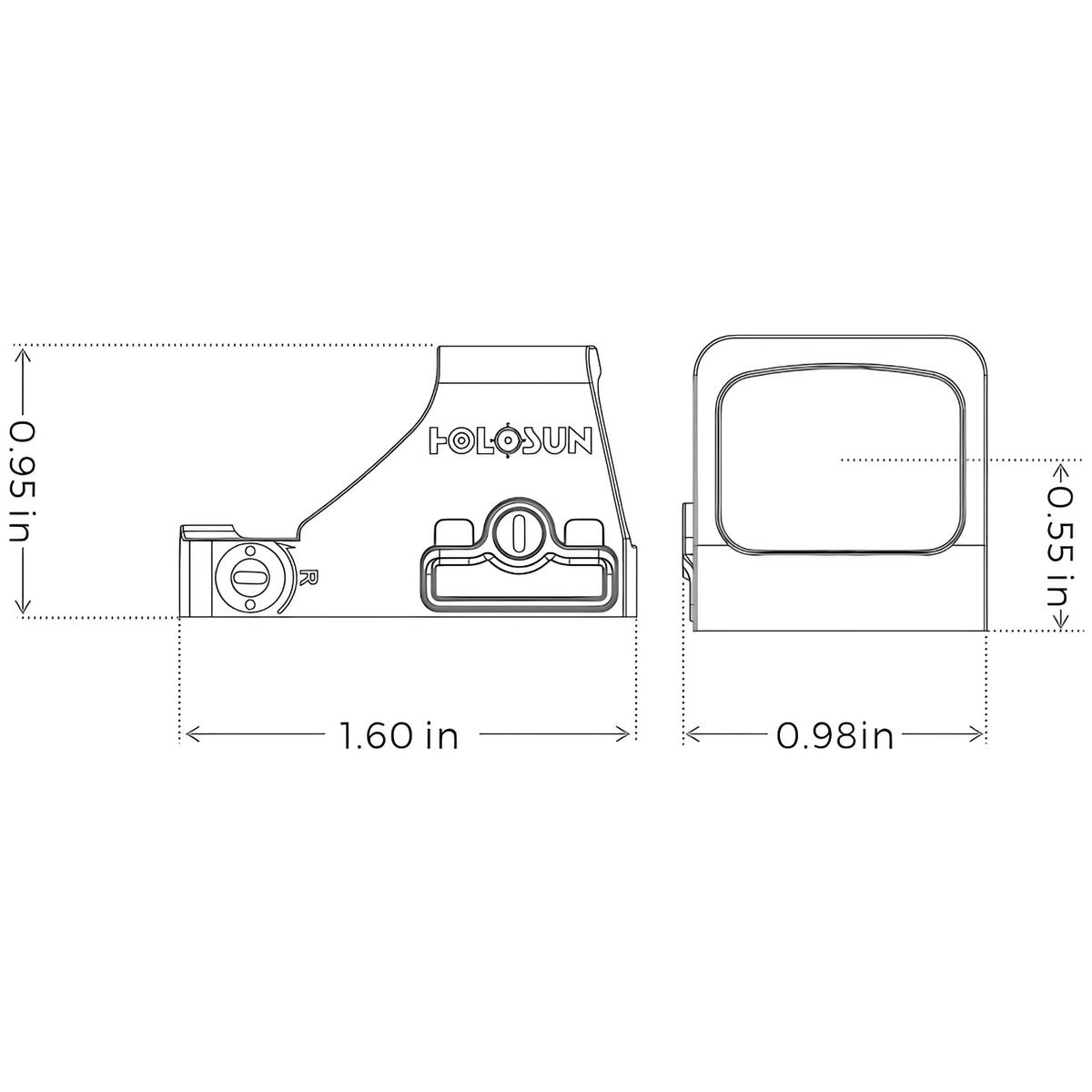 primary arms kolimator holosun hs507k x2 vulcan hs507k x2 acss