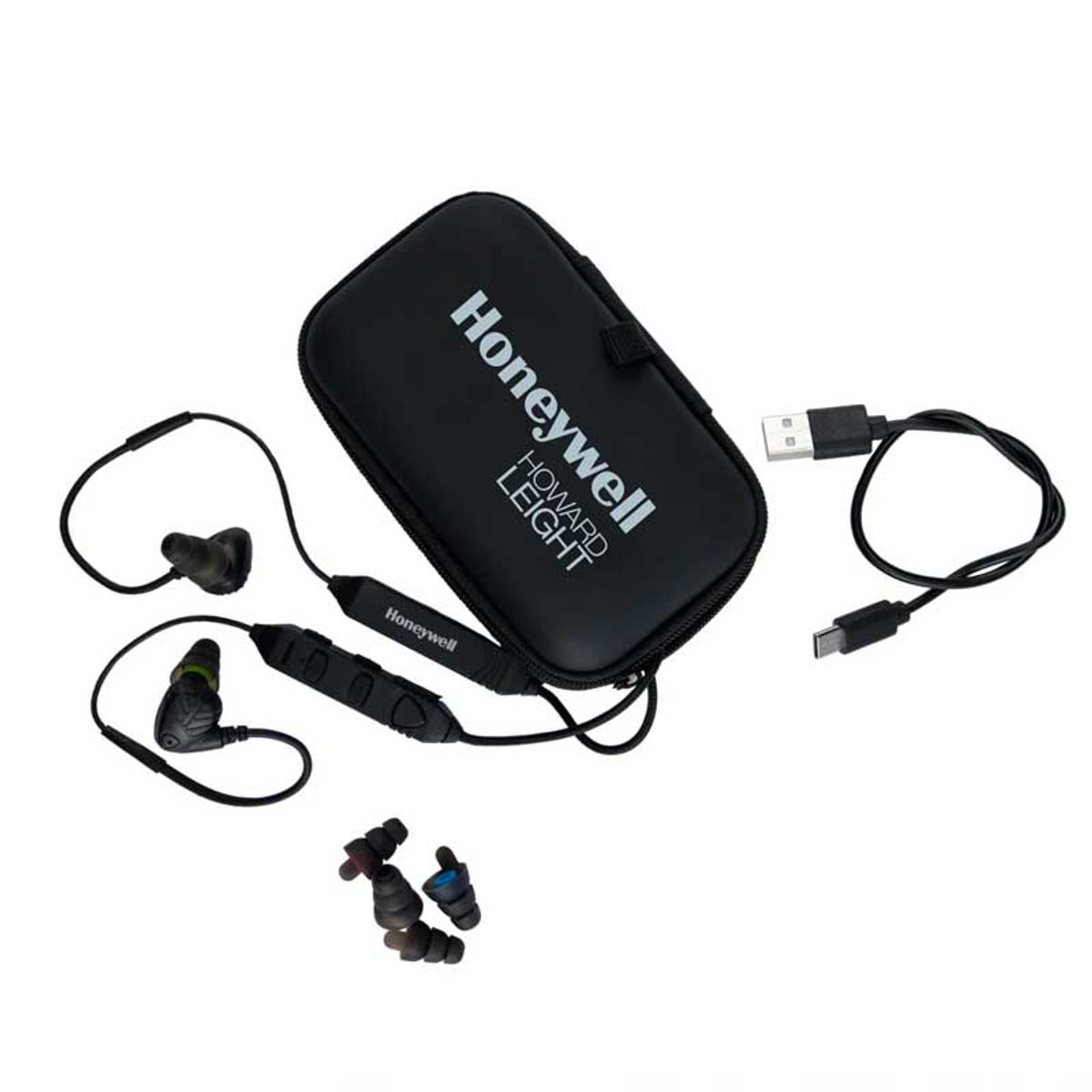 howard leight zatyczki aktywne impact sport ie pro ht black z bluetooth czarne