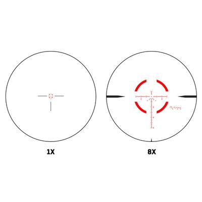 integrix luneta biegowa ix8 1 8x28 ffp a1 moa 34mm ix801fa1