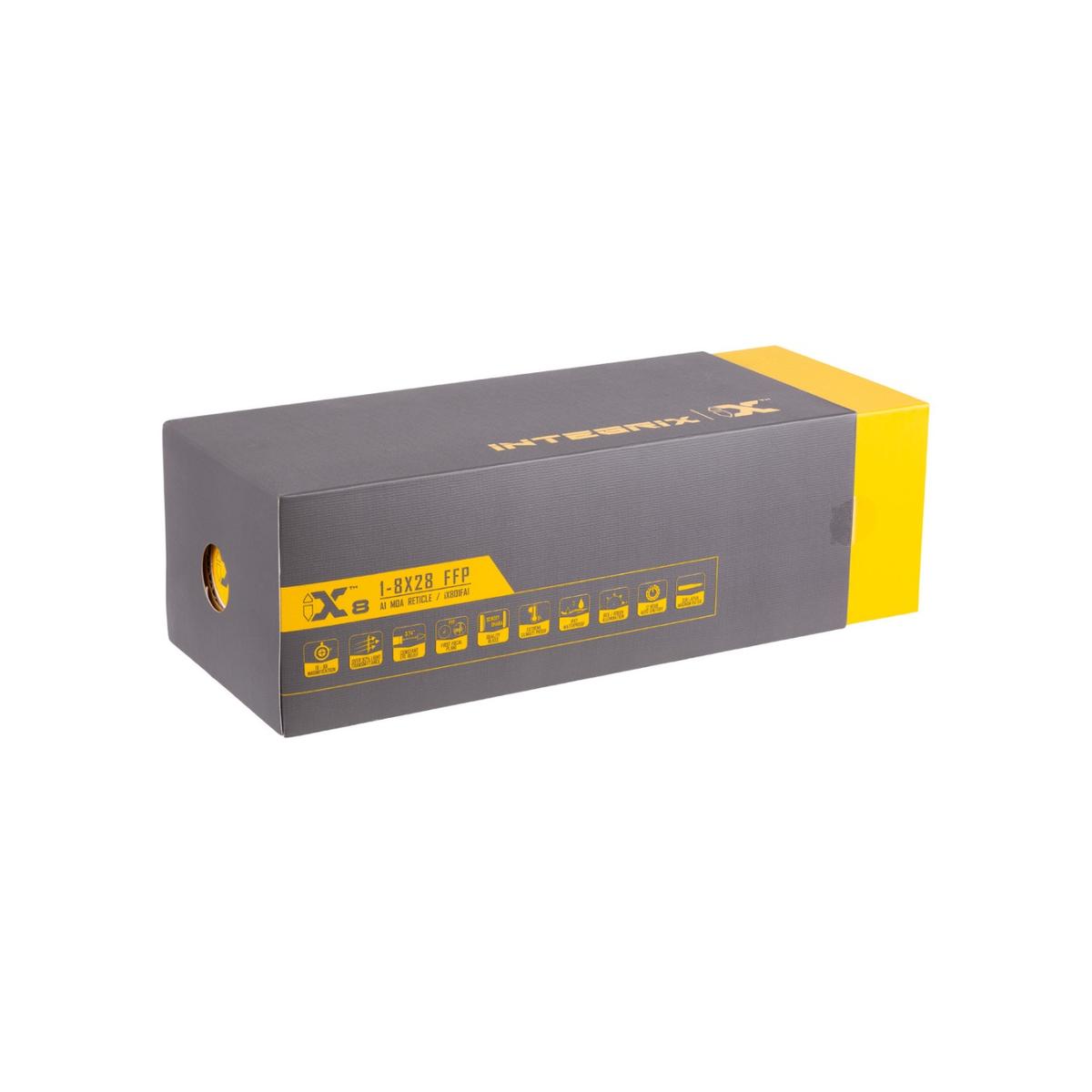 integrix luneta biegowa ix8 1 8x28 ffp a1 moa 34mm ix801fa1