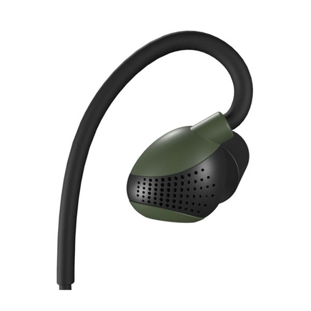 isotunes zatyczki aktywne do uszu advance z bluetooth oliwkowo czarne it 36