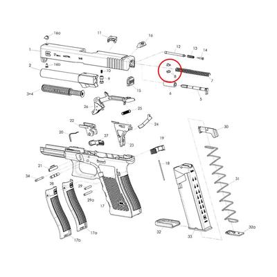 eemann tech kapturki oporowe sprezyny ignicy do glocka et 122003