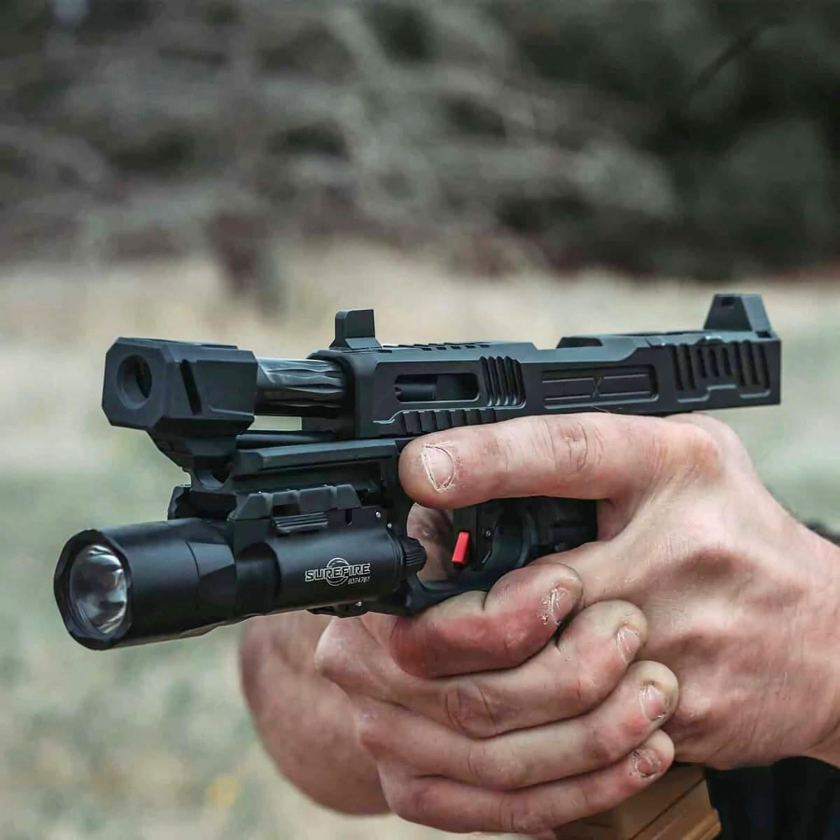 faxon kompensator do pistoletow s w m p9 gwint 1 2x28 exos 514