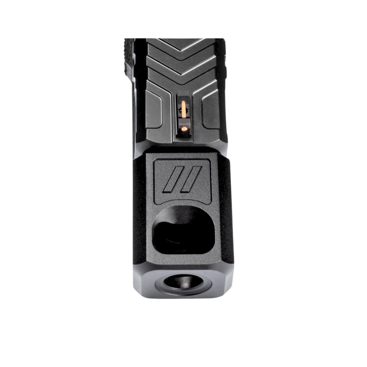 zev technologies pro compensator v2 gen 5 gwint 1 2x28 9mm black