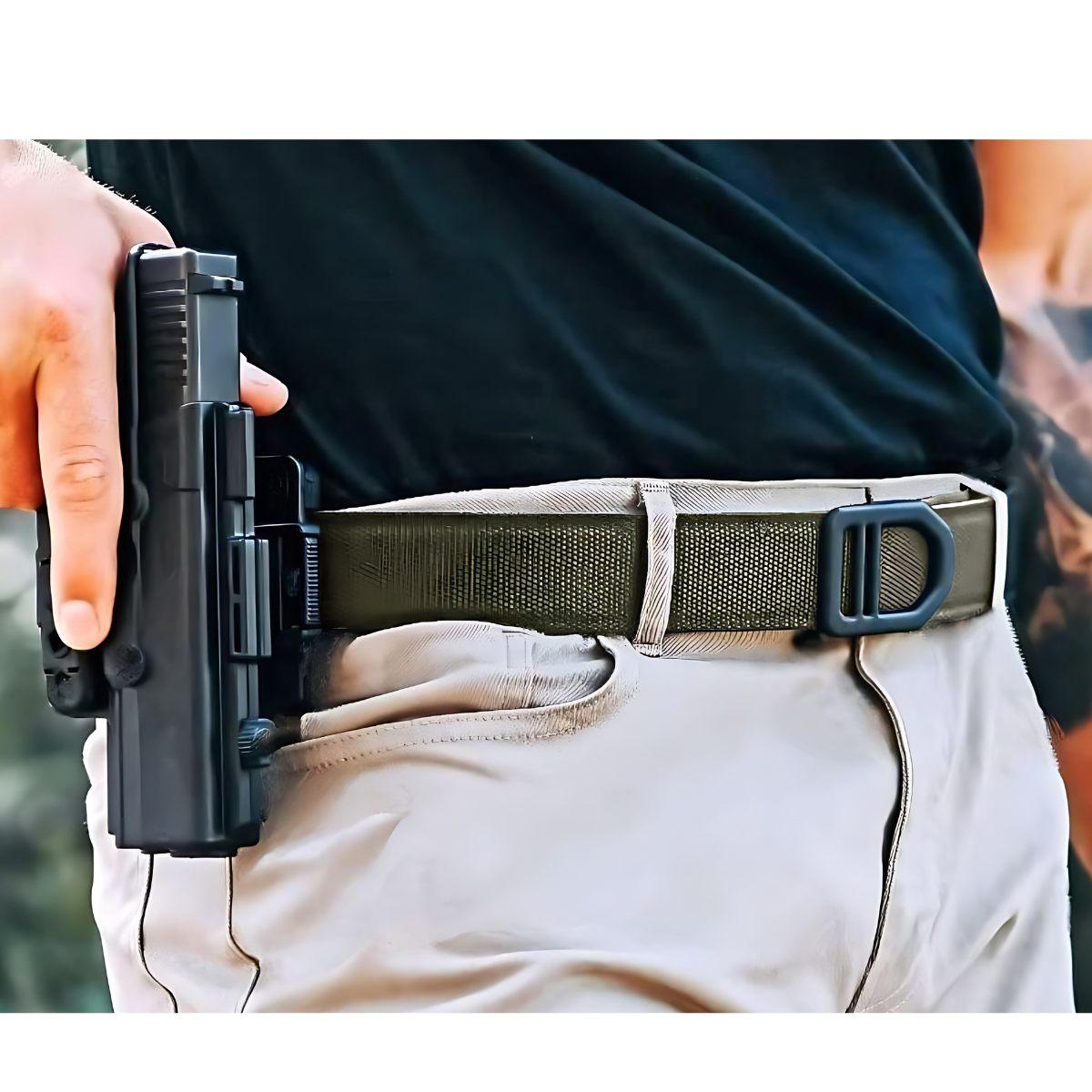 kore pas taktyczny essentials tactical nylon gun belt x5 zielony
