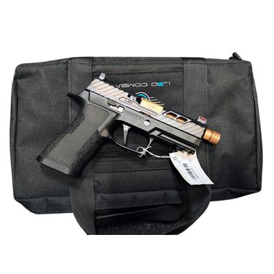l2d odyssey executive p320 x carry black bronze barrel