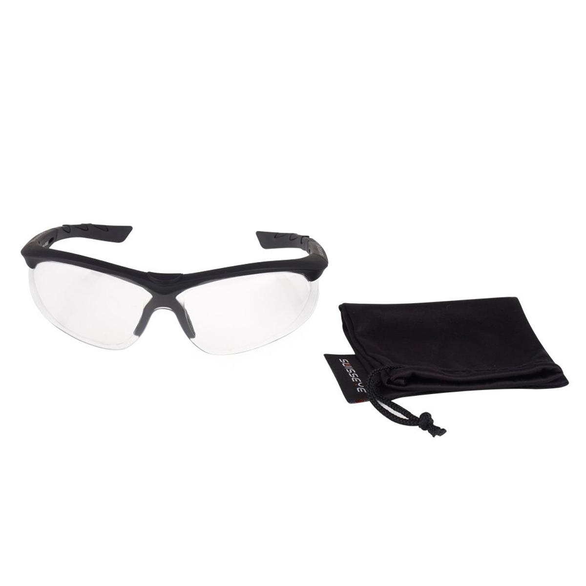 swiss eye okulary strzeleckie lancer przezroczyste 40322