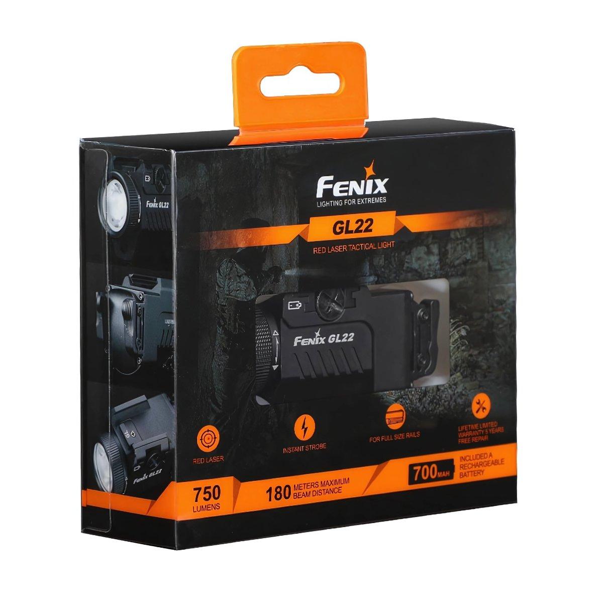 fenix latarka na bron 750 lumenow gl22