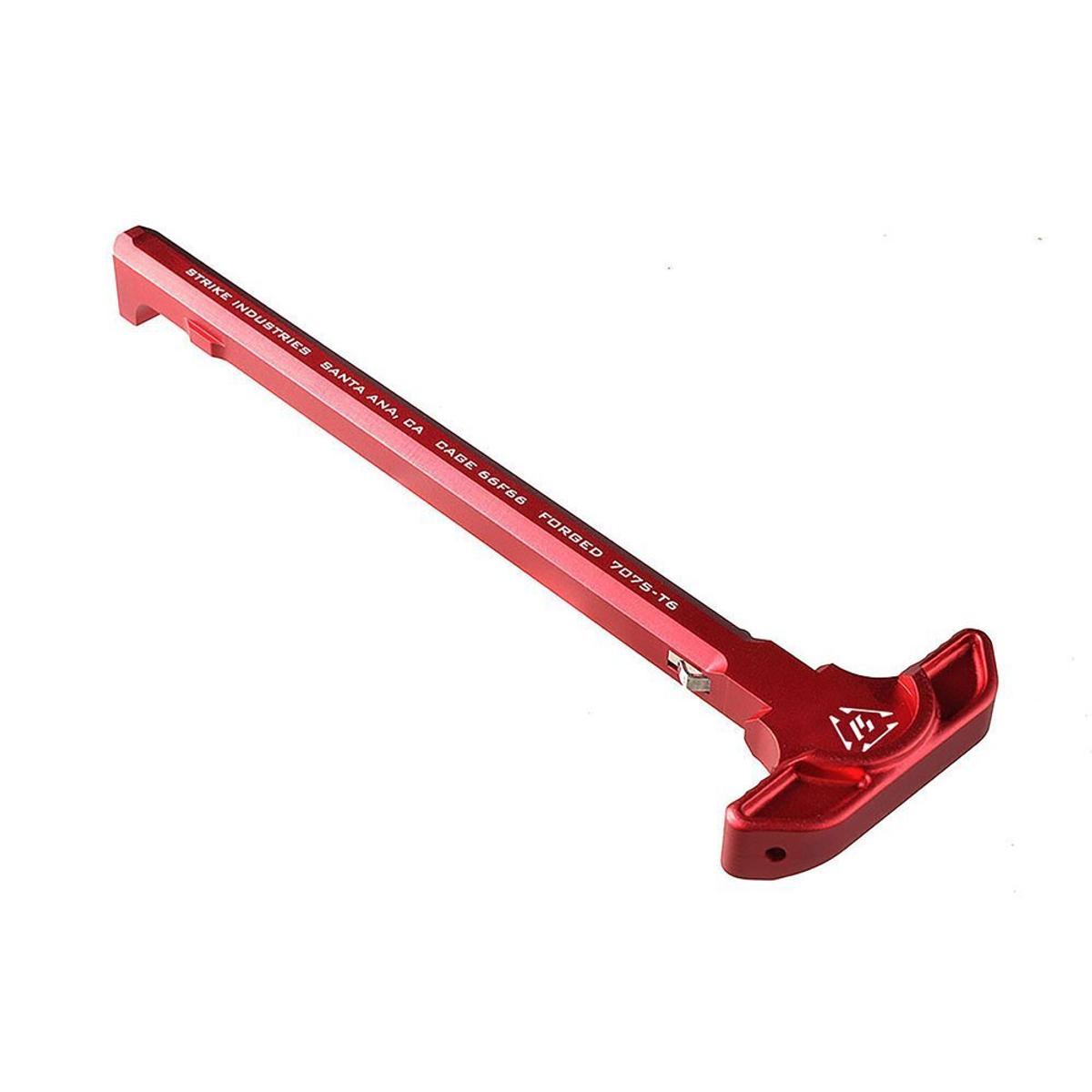 strike industries dzwignia przeladowania do ar 15 latchless charging handle si ar slch red