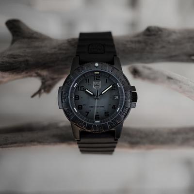 luminox zegarek leatherback sea turtle 0300 series blackout xs 0301 bo l