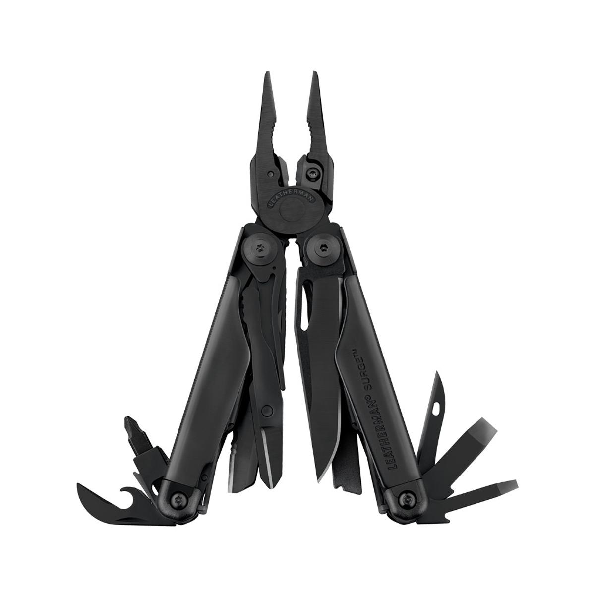 leathermann multitool surge black z kabura 831333