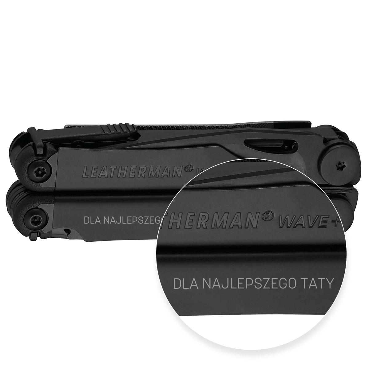 leathermann multitool wave plus black z kabura 832526