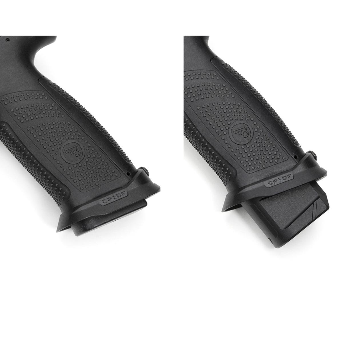 strike industries powiekszony lejek magazynka do pistoletu cz p 10 f czarny si czp10f magwell