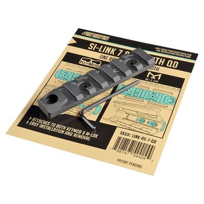 strike industries szyna link keymod m lok 7 bramek qd czarny link rs 7 qd