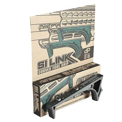 strike industries chwyt keymod m lok linkcurved foregrip si link cfg bk