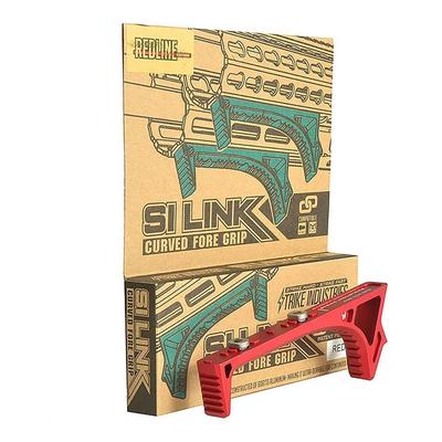 strike industries chwyt keymod m lok linkcurved foregrip si link cfg red