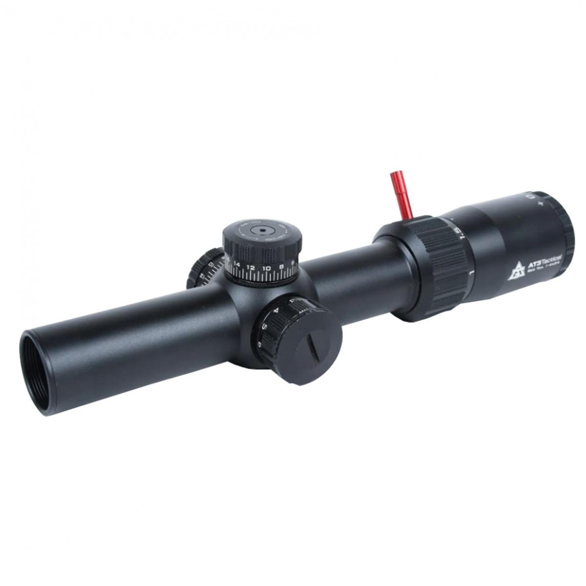 at3 tactical luneta celownicza 1 6x24 z montazem cantilever at3 rt 1 6x24