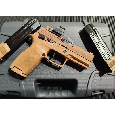 sig sauer p320 m18 sig sauer romeo 1 pro 6 moa fde jak nowy