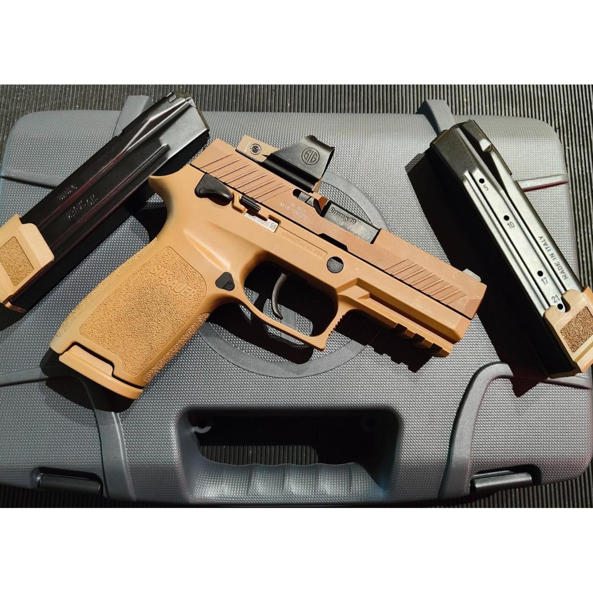 sig sauer p320 m18 sig sauer romeo 1 pro 6 moa fde jak nowy