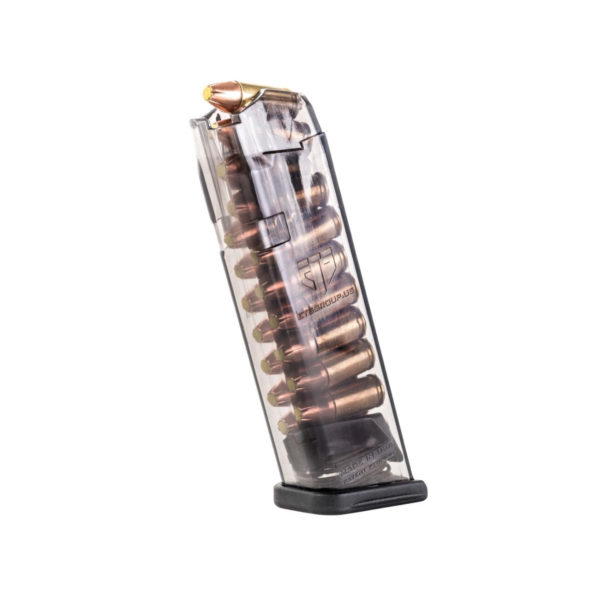 ets magazynek 17 nab do glocka przezroczysty