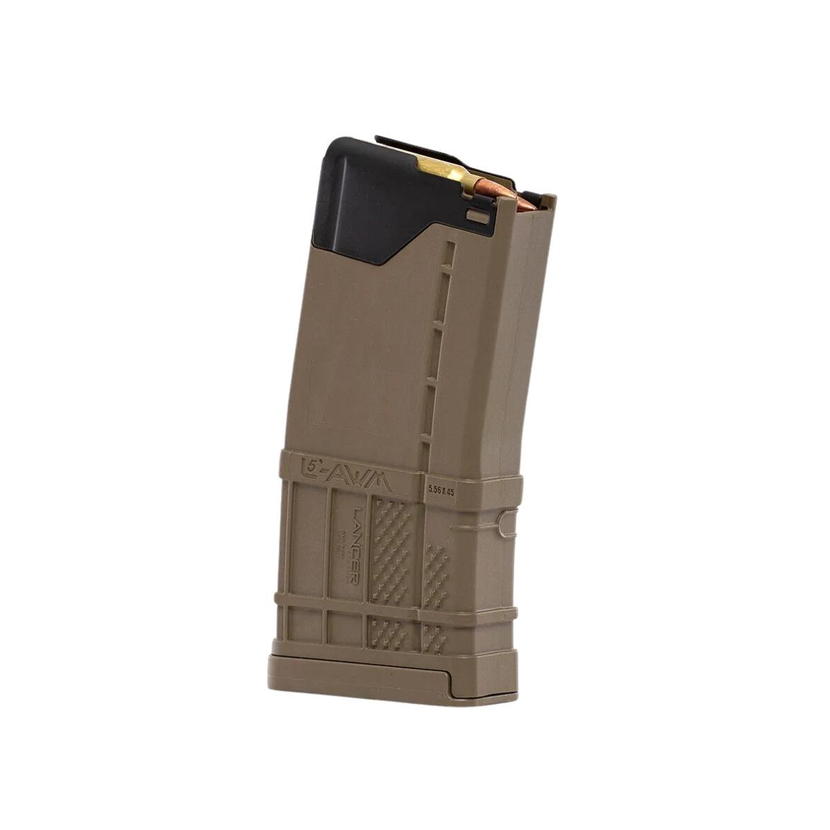 lancer systems magazynek 20 nab do platformy ar15 opaque fde l5awm20