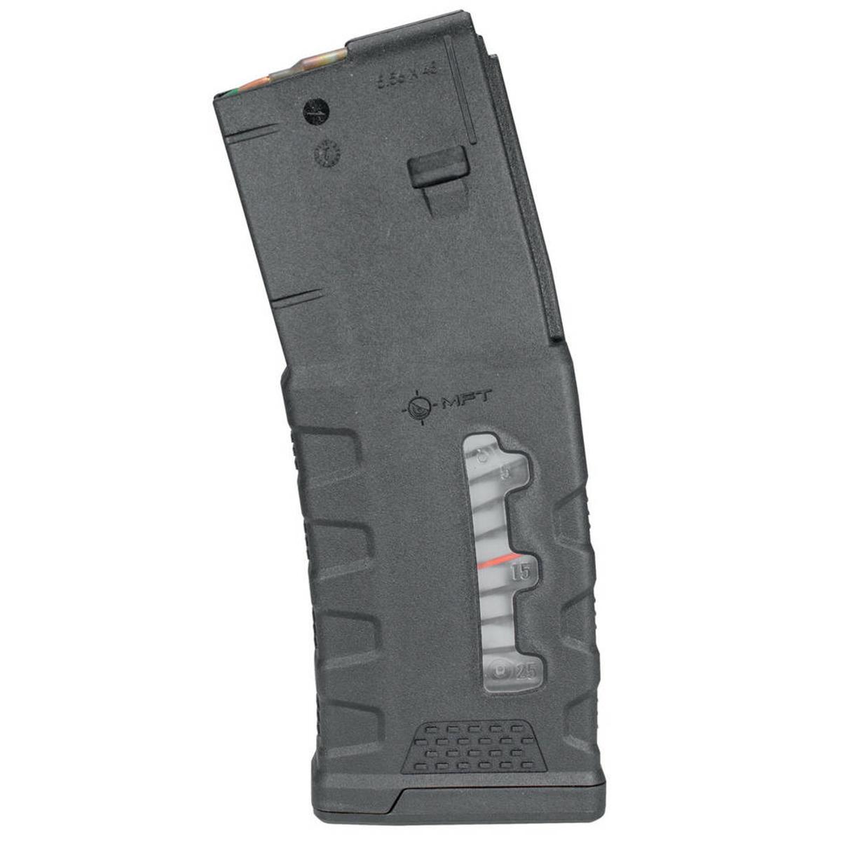 mft magazynek 30 nab z okienkiem do platformy ar15 window extreme duty exdpm556 w bl