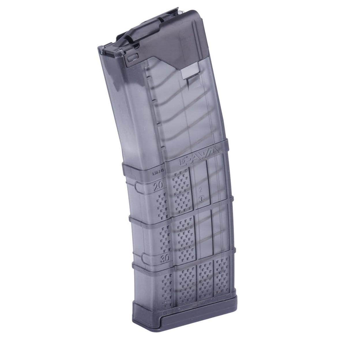 lancer systems magazynek 30 nab do platformy ar15 translucent smoke l5awm30