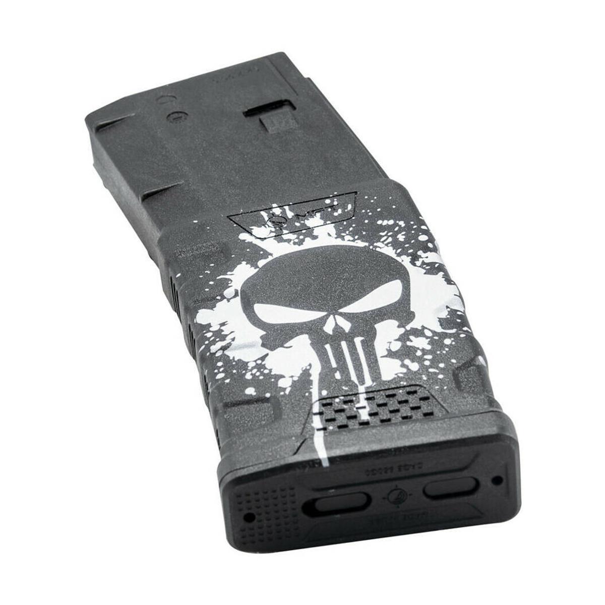 mft magazynek 30 nab do platformy ar15 extreme duty punisher skull exdpm556d pss wh