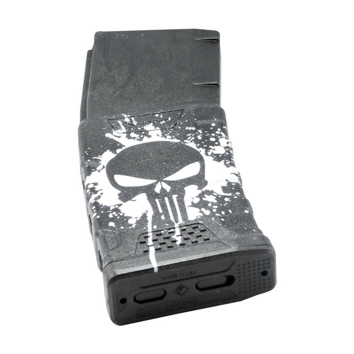 mft magazynek 30 nab do platformy ar15 extreme duty punisher skull exdpm556d pss wh