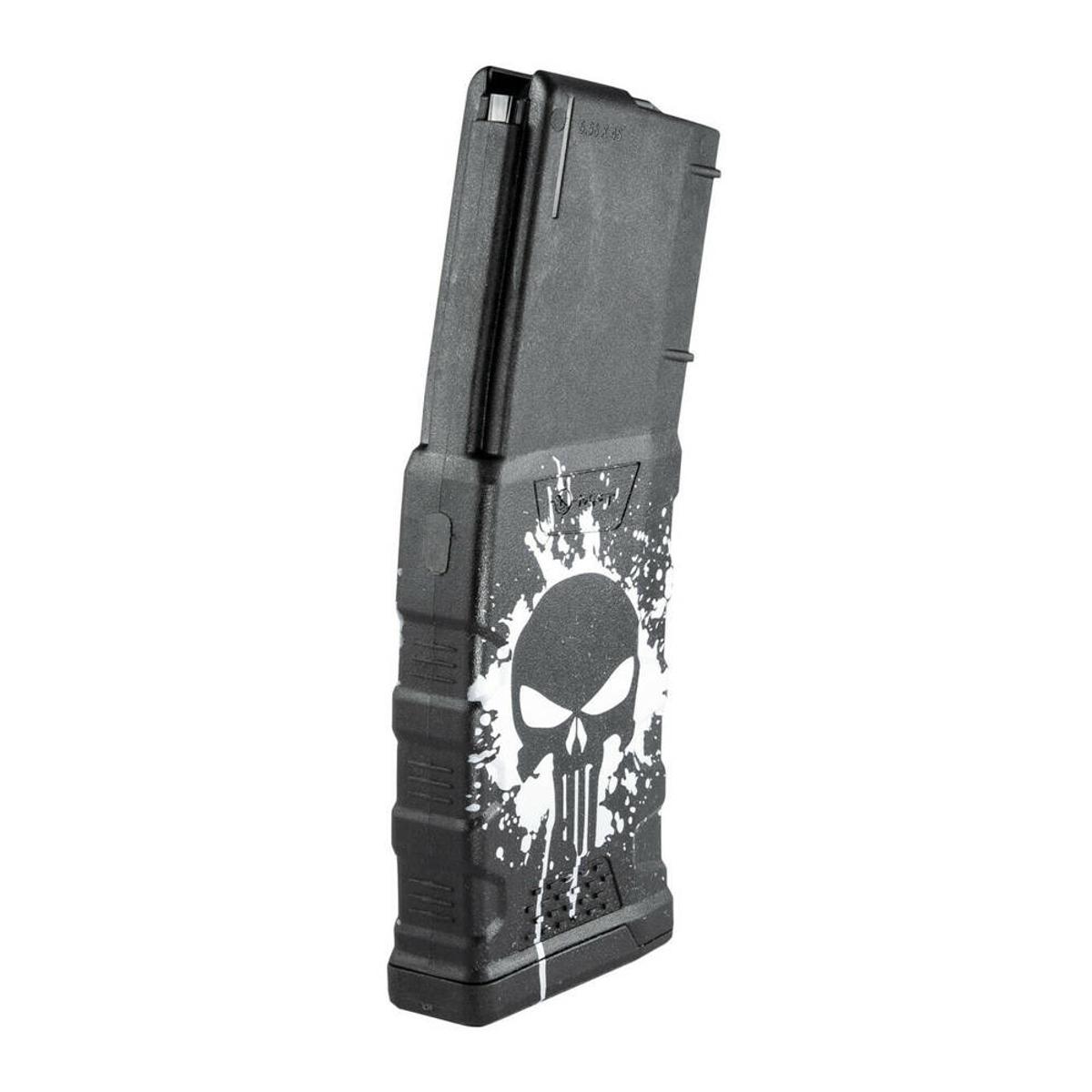 mft magazynek 30 nab do platformy ar15 extreme duty punisher skull exdpm556d pss wh
