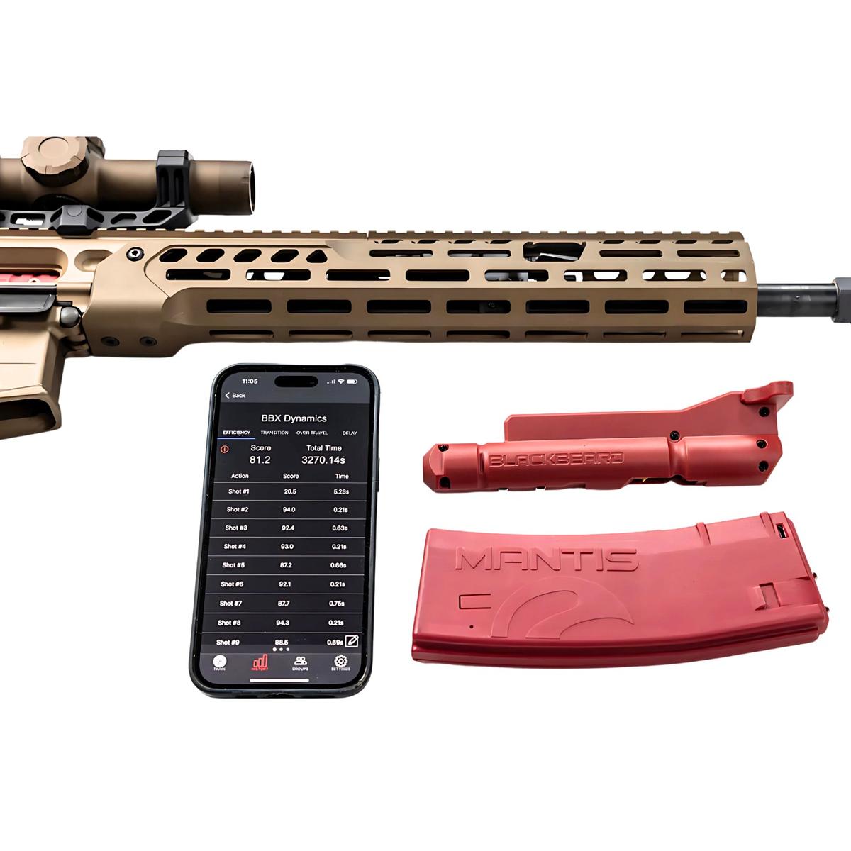 mantis system treningowy blackbeard x green laser mt 6003