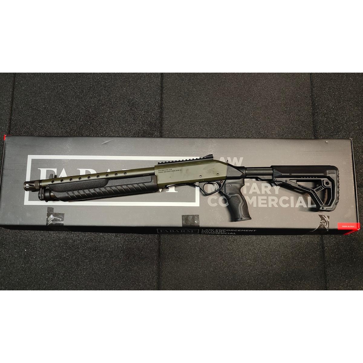 fabarm martial o d green telescopic 14