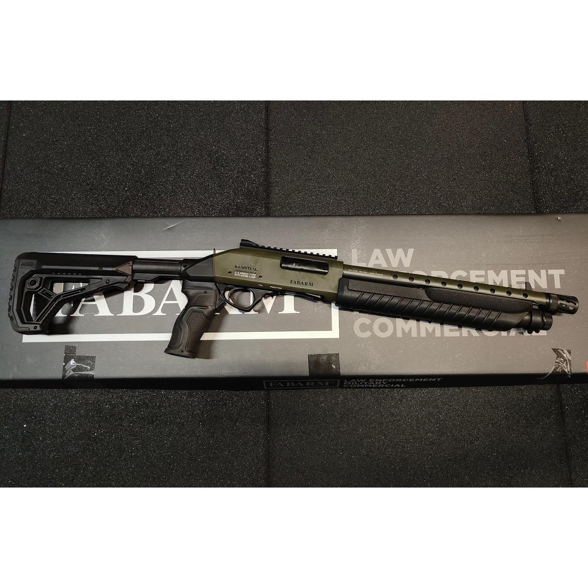 fabarm martial o d green telescopic 14