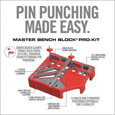 real avid zestaw narzedzi rusznikarskich master bench block pro kit avmbbpkit