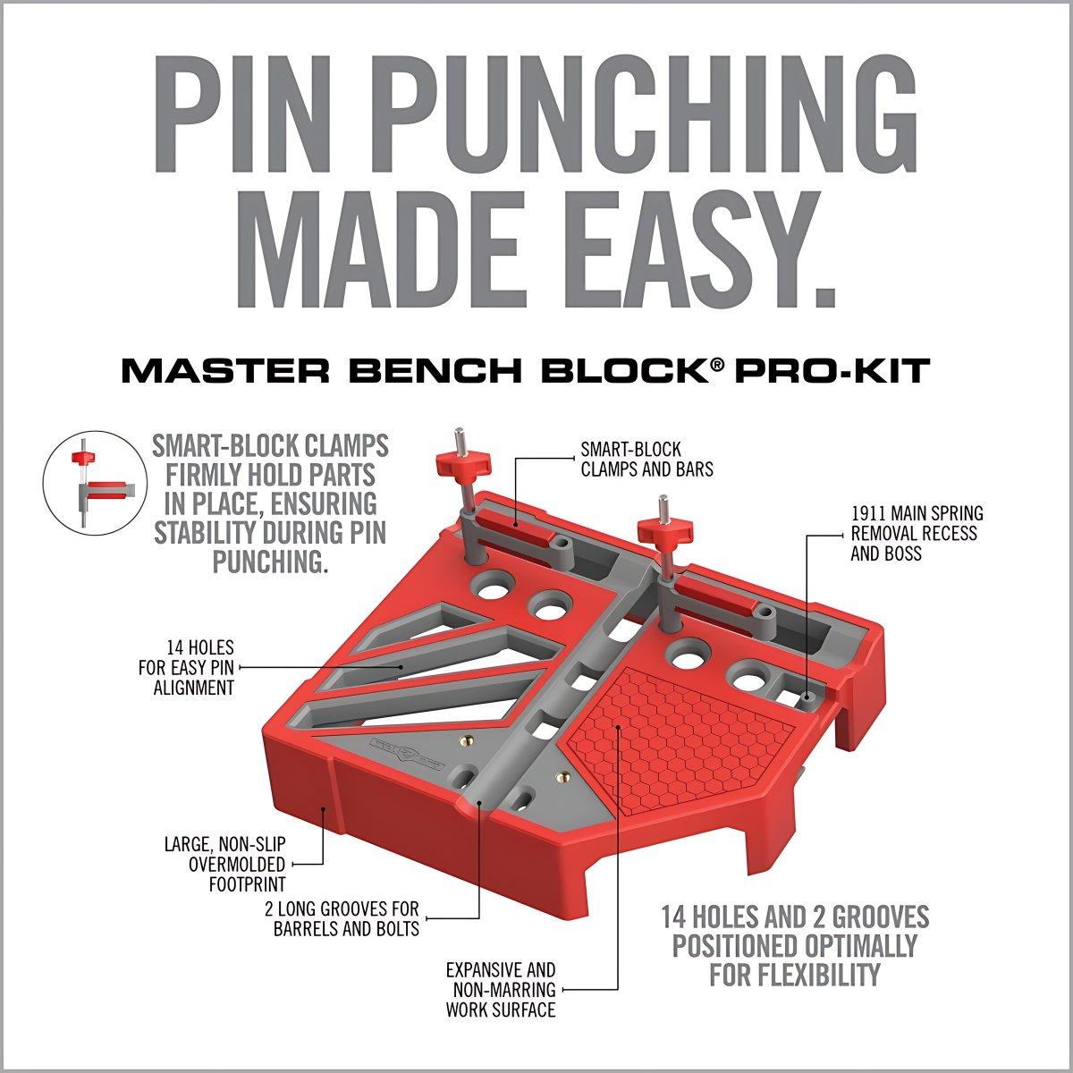 real avid zestaw narzedzi rusznikarskich master bench block pro kit avmbbpkit