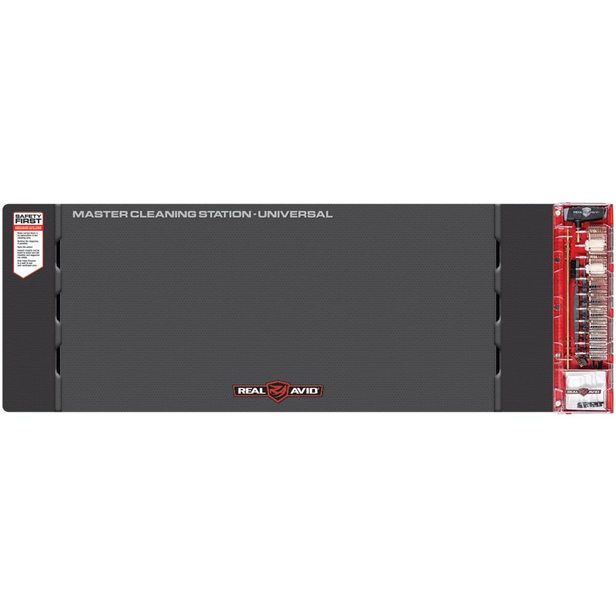 real avid zestaw do czyszczenia z mata master cleaning station universal avmcs u