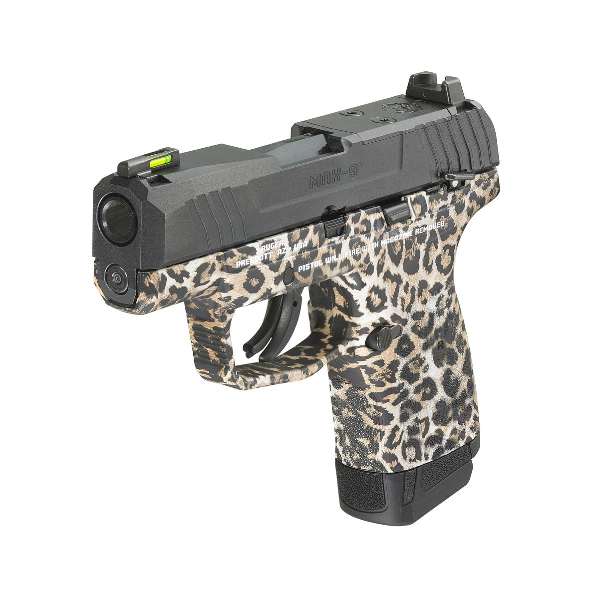 ruger max 9 leopard camo 3513