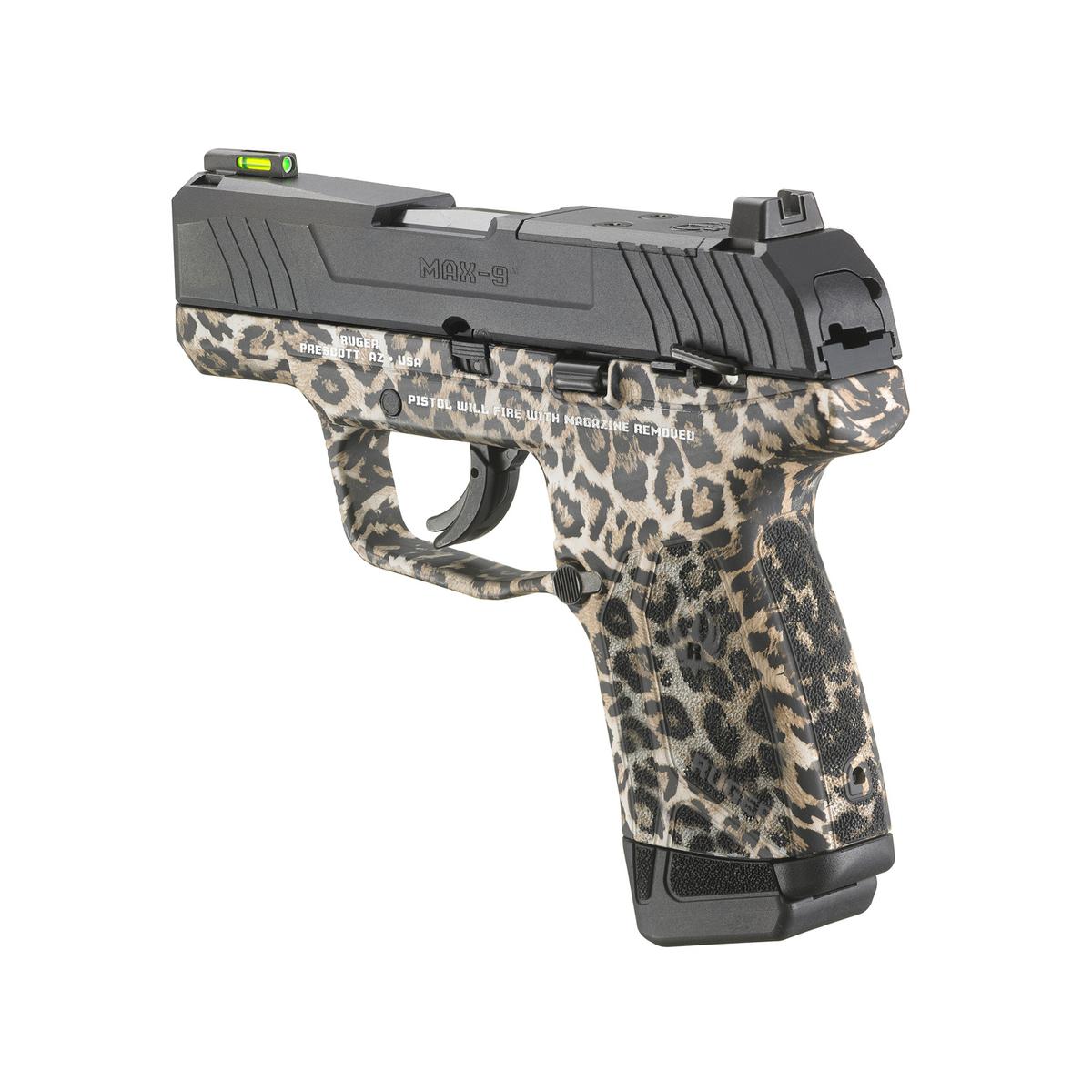 ruger max 9 leopard camo 3513
