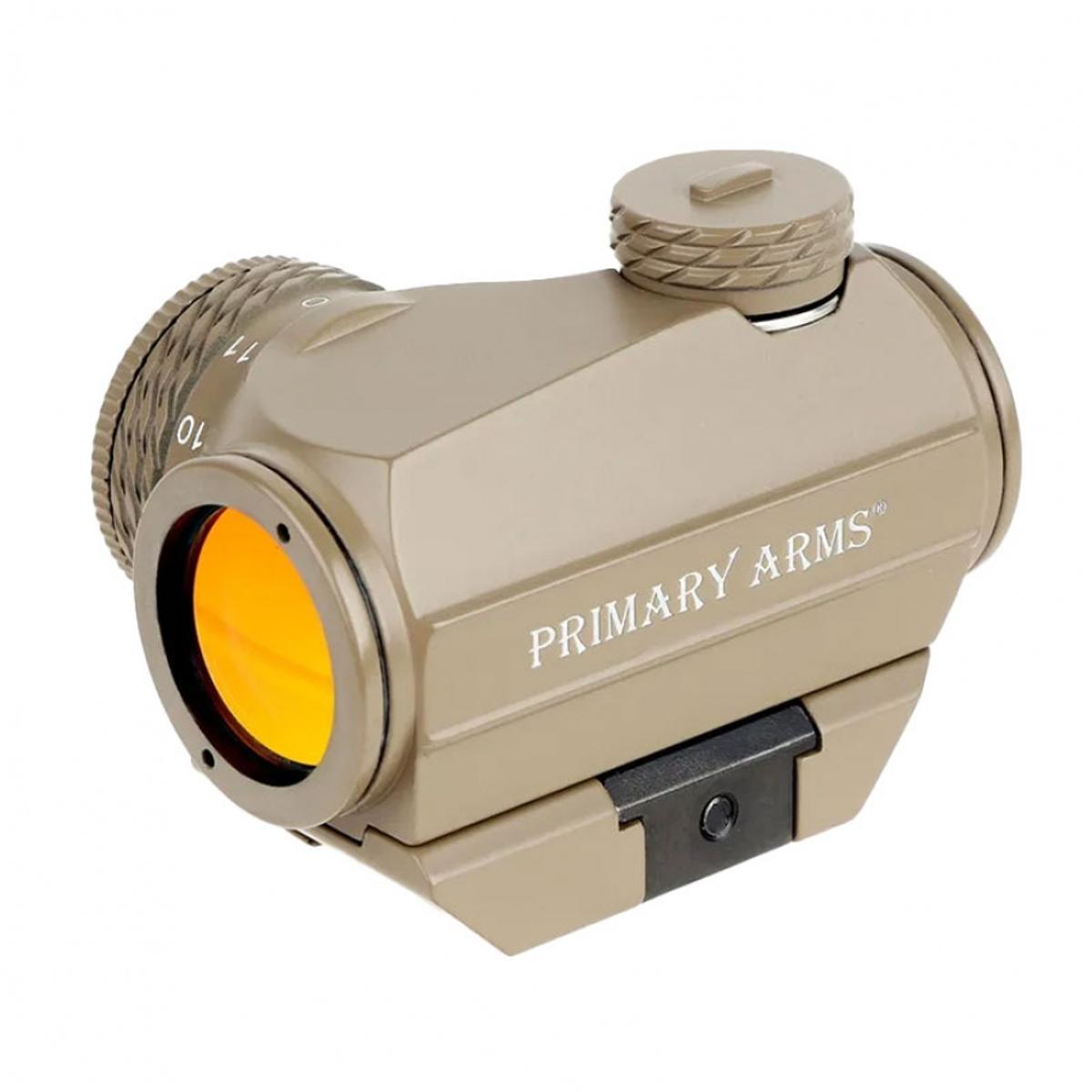 primary arms kolimator slx advanced rotary knob microdot red dot fde 2 moa md rb ad fde