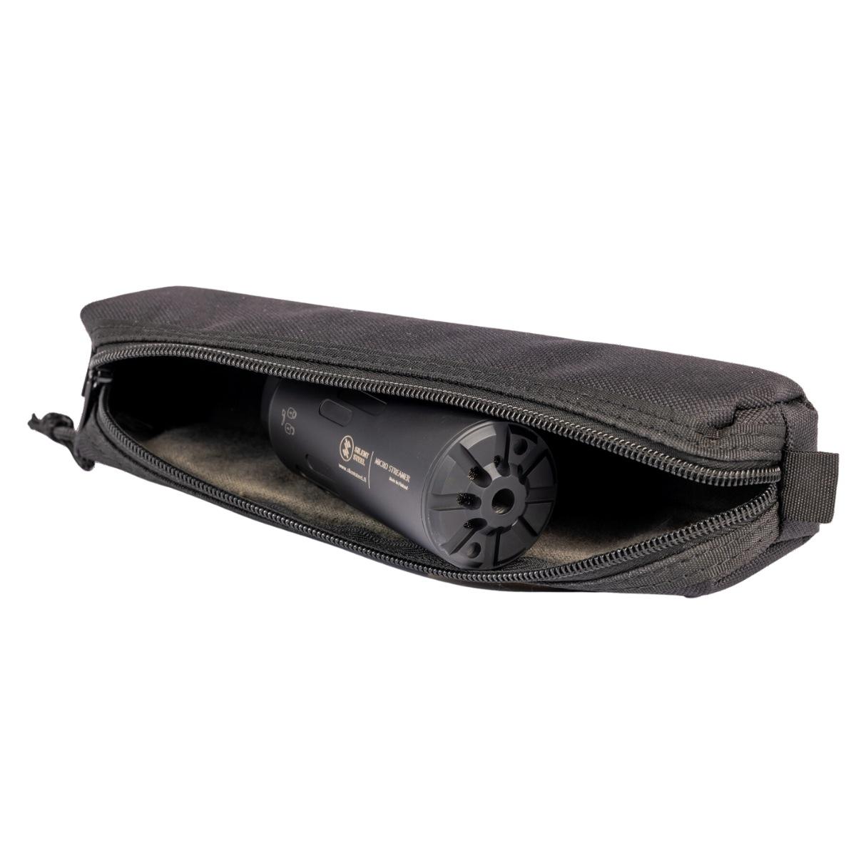 silent steel tlumik micro flow streamer 556 m27x1 5 qd czarny