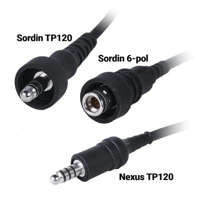 sordin sluchawki aktywne mil cc arc rail wkl piankowe zielone 72332 06 s