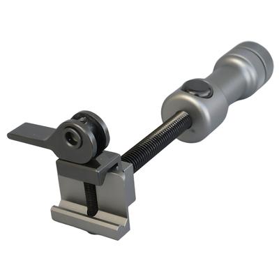 nord arms monopod regulowany i szybkorozlaczalny qas na szyne picatinny silver blue na mono s