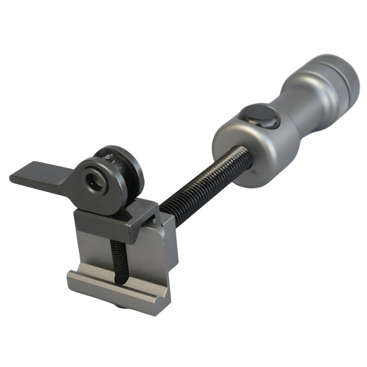 nord arms monopod regulowany i szybkorozlaczalny qas na szyne picatinny silver blue na mono s