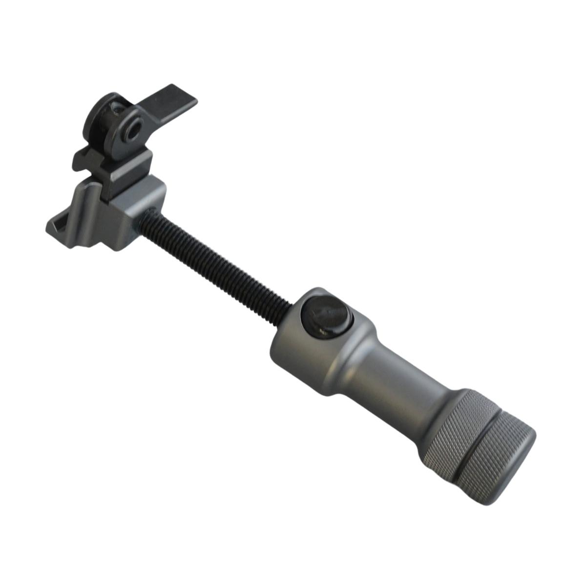 nord arms monopod regulowany i szybkorozlaczalny qas na szyne picatinny silver blue na mono s