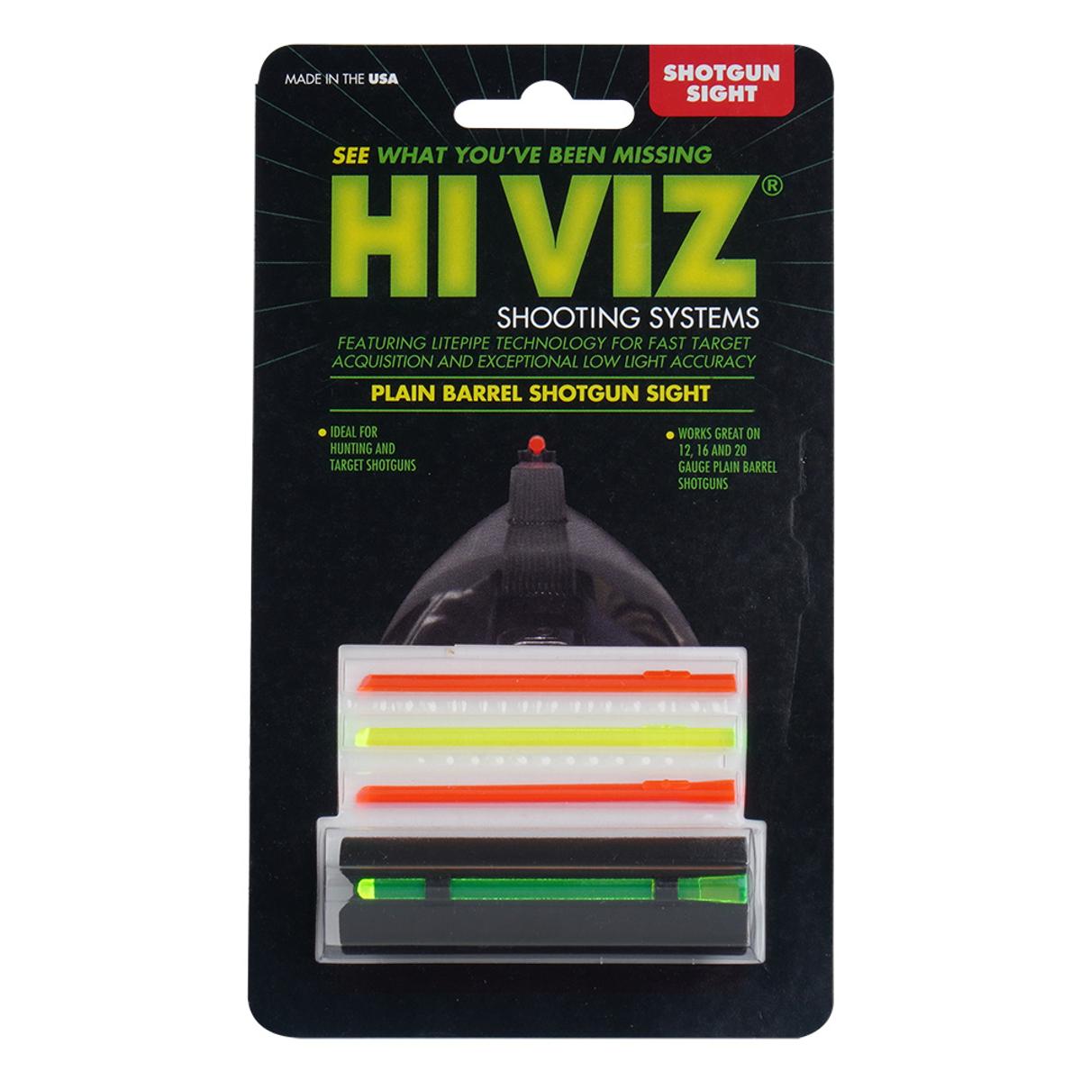 hiviz muszka swiatlowodowa z obejma do strzelby mpb