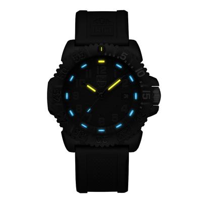 luminox zegarek navy seal colormark 3050 series blackout xs 3051 go nsf