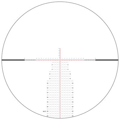 nightforce luneta nx8 4 32x50 f1 zerostop mil xt 0 1mil rad c634