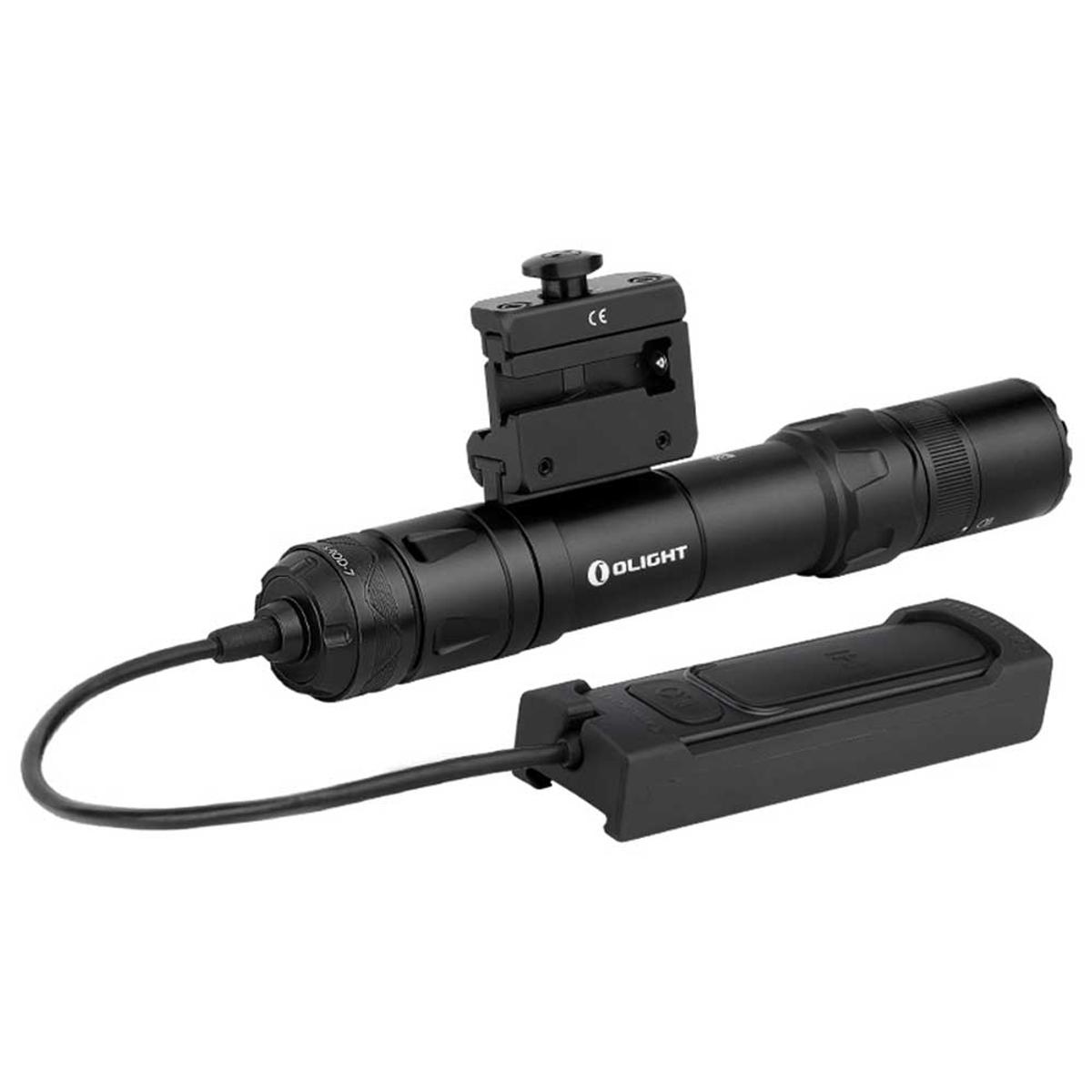 olight latarka do broni dlugiej z zielonym celownikiem laserowym odin gl z montazem 1500 lumenow czarna