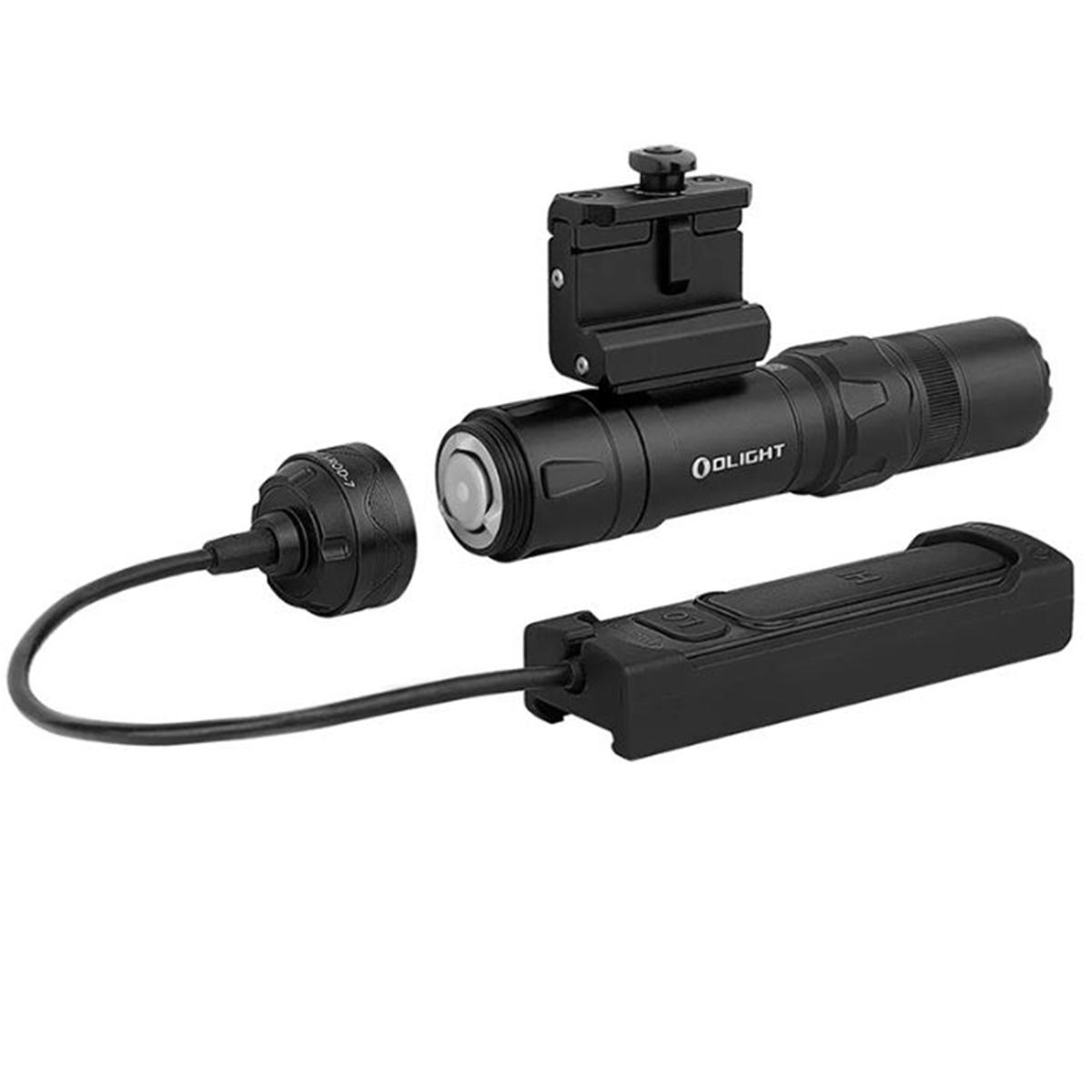 olight latarka do broni dlugiej z zielonym celownikiem laserowym odin gl mini z montazem 1000 lumenow czarna